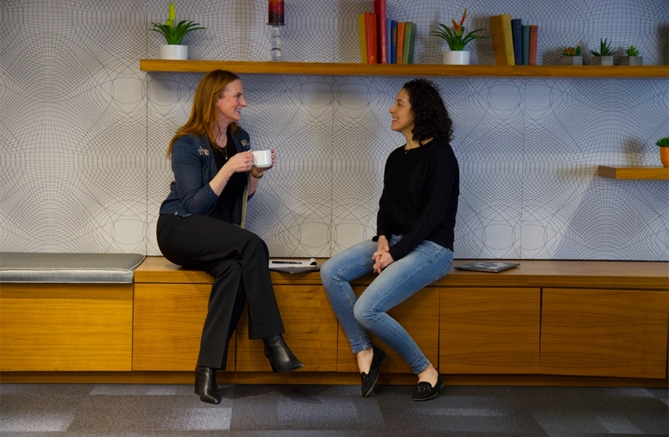 Kathleen and Sara Chat