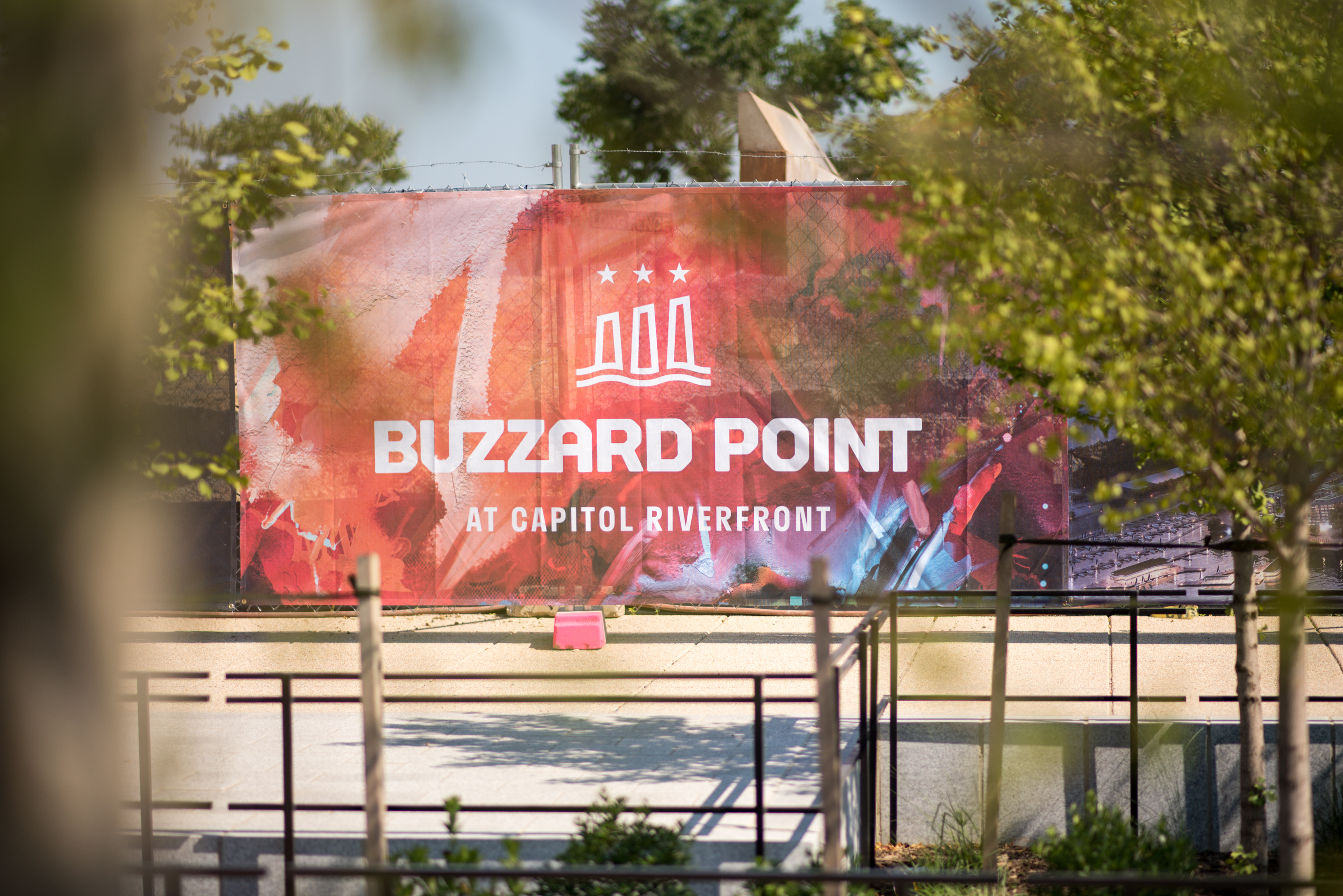Photo of Grafik placed banner ad for Buzzard Point.