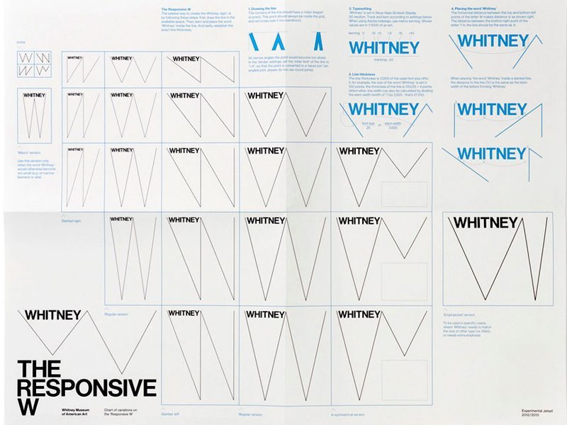 Whitney leverages a living logo to enhance its brand identity