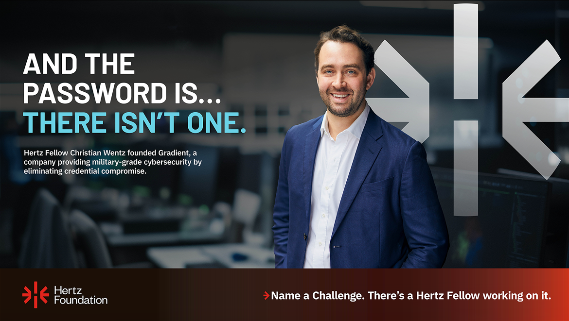 Hertz Fellow Christian Wentz