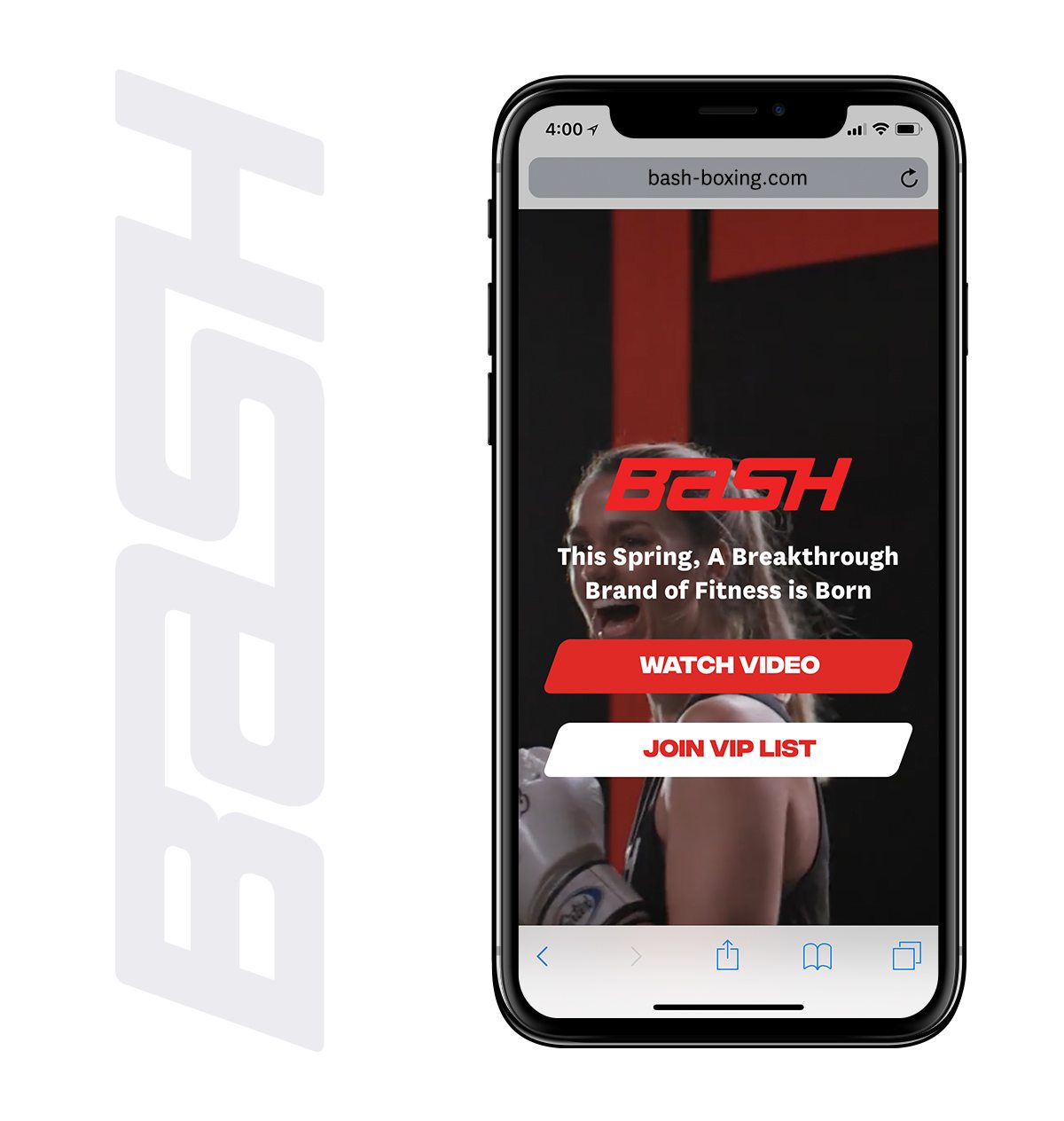 Bash Mobile Website