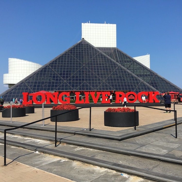 Long Live Rock sign
