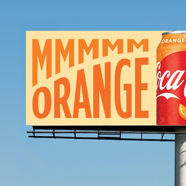 Orange Coke Billboard
