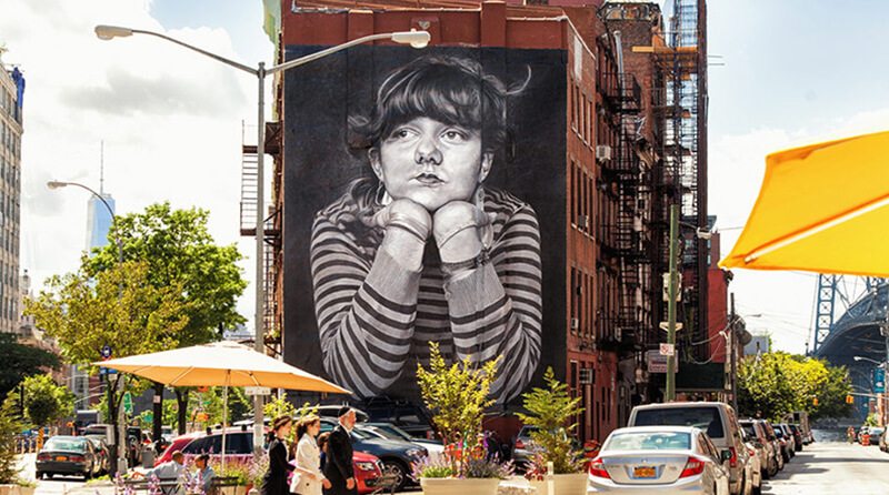 Steven Paul's Brooklyn Landmark mural