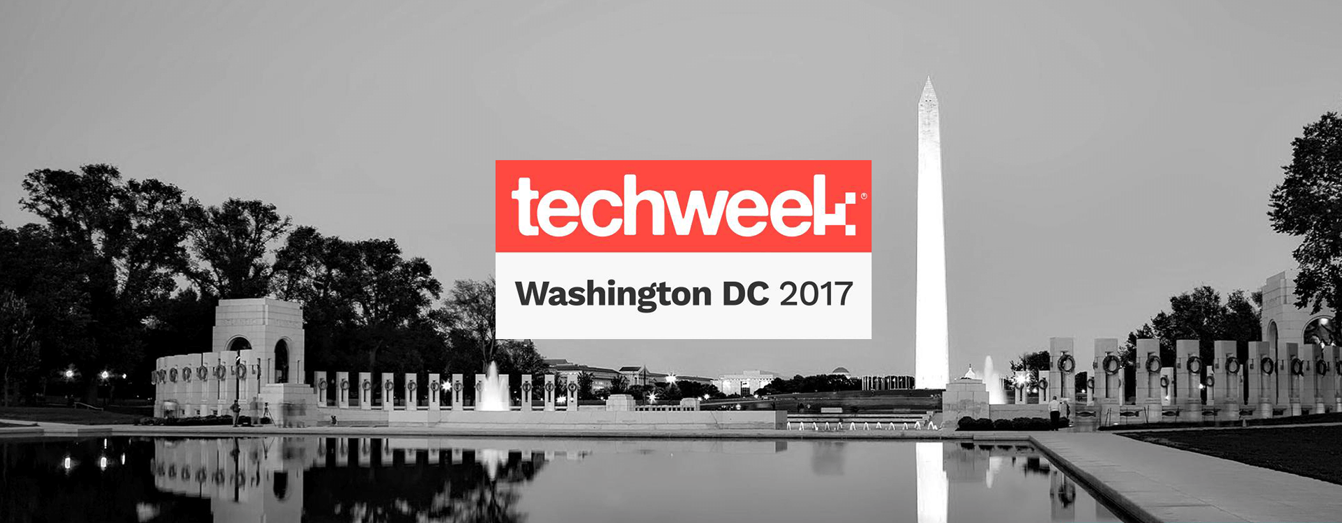 Techweek Logo, Washington DC, 2017