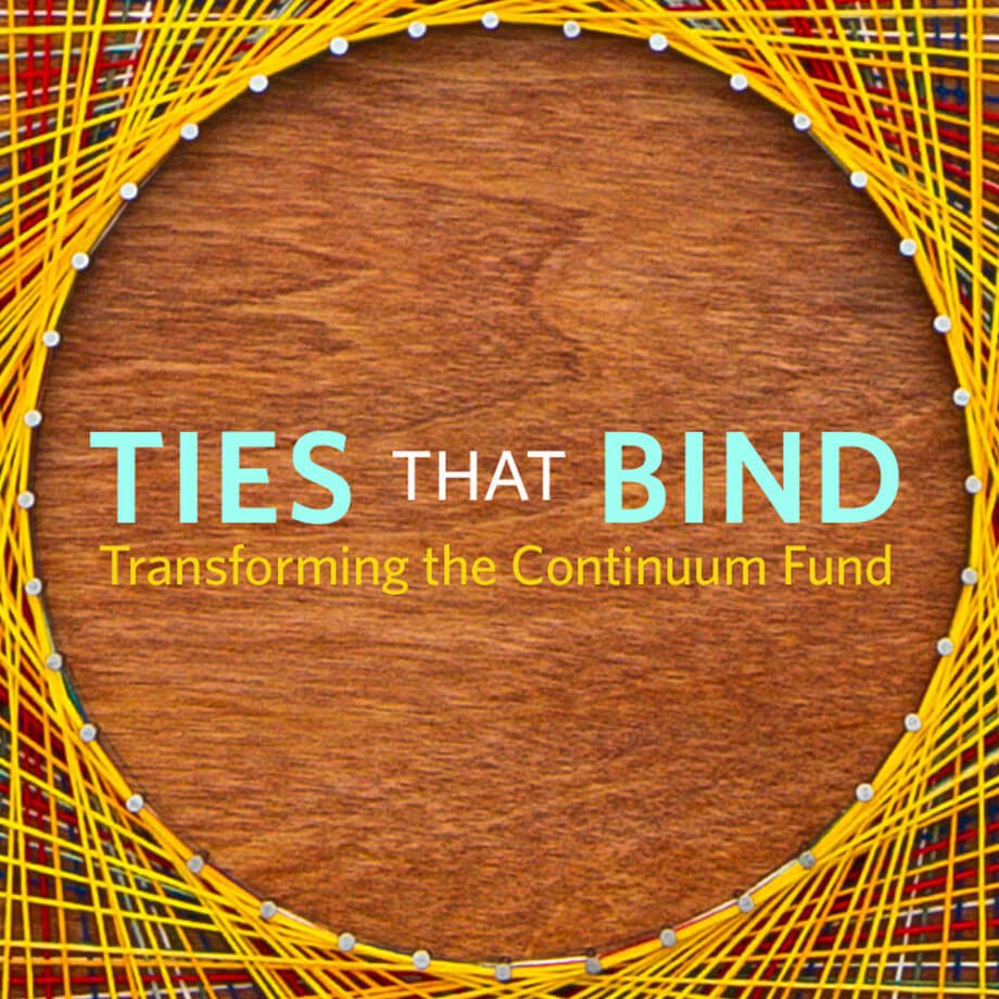 Grafik Blog Ties That Bind. Transforming the Continuum Fund. image
