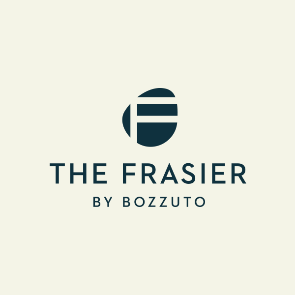 The Frasier's new brand mark logo as part of the full real estate branding initiative.