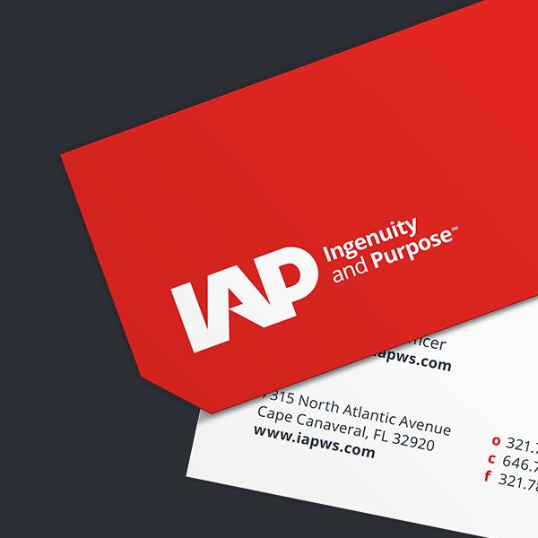 Grafik has designed new business cards as part of the brand evolution.