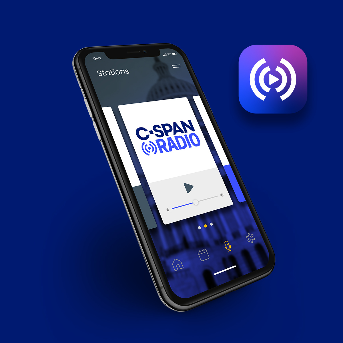 Cspan Radio application