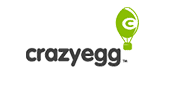 Logo for CrazyEgg a heat mapping platform that Grafik often employs for clients to gauge the effectiveness of UX design.