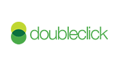 Logo for DoubleClick an ad management and ad serving solution that helps agencies and advertisers manage the entire scope of digital advertising.