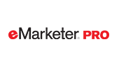 Logo for eMarketer Pro, a digital marketing research platform leveraged by Grafik for brand and digital research.