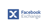 Logo for Facebook Exchange, an advertising exchange.