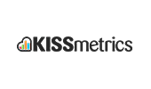 Logo for Kissmetrics, a Customer Intelligence & Web Analytics platform.