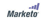 Logo for Marketo, a marketing automation platform that Grafik specializes in implementing and supporting.