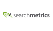 Logo for Search Metrics, an SEO marketing and analytics platform leveraged by Grafik's digital team.