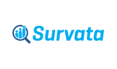 Logo for Survata, a web-based survey platform used by Grafik for audience research during digital strategy engagements.