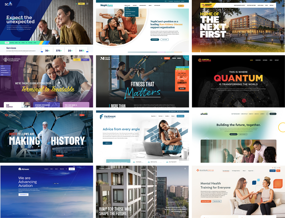 Website Hero Examples