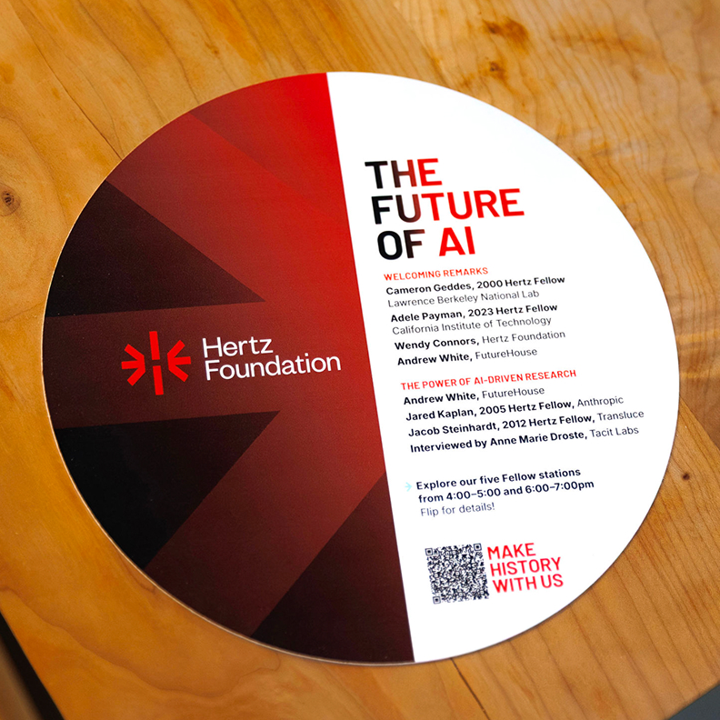 Hertz Foundation Coasters