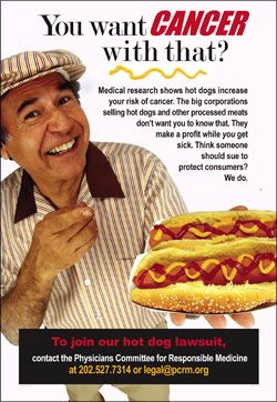 hot dog advertisements