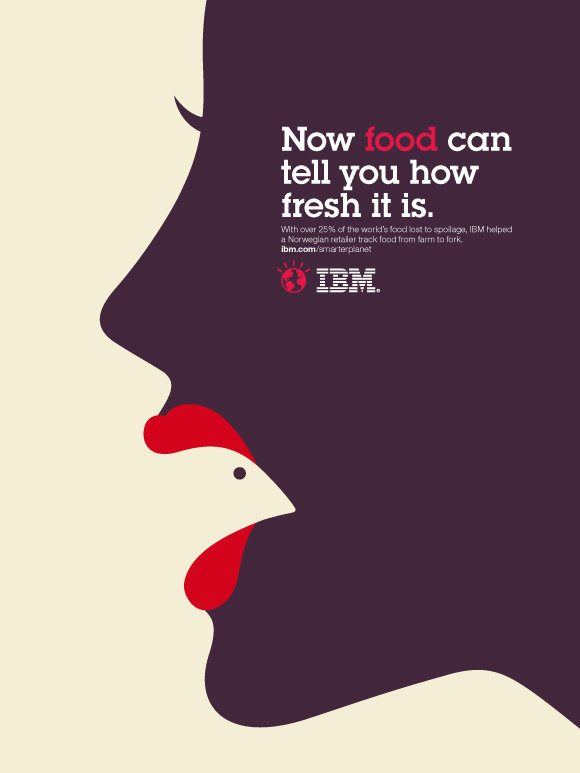 IBM Ad Chicken Lips