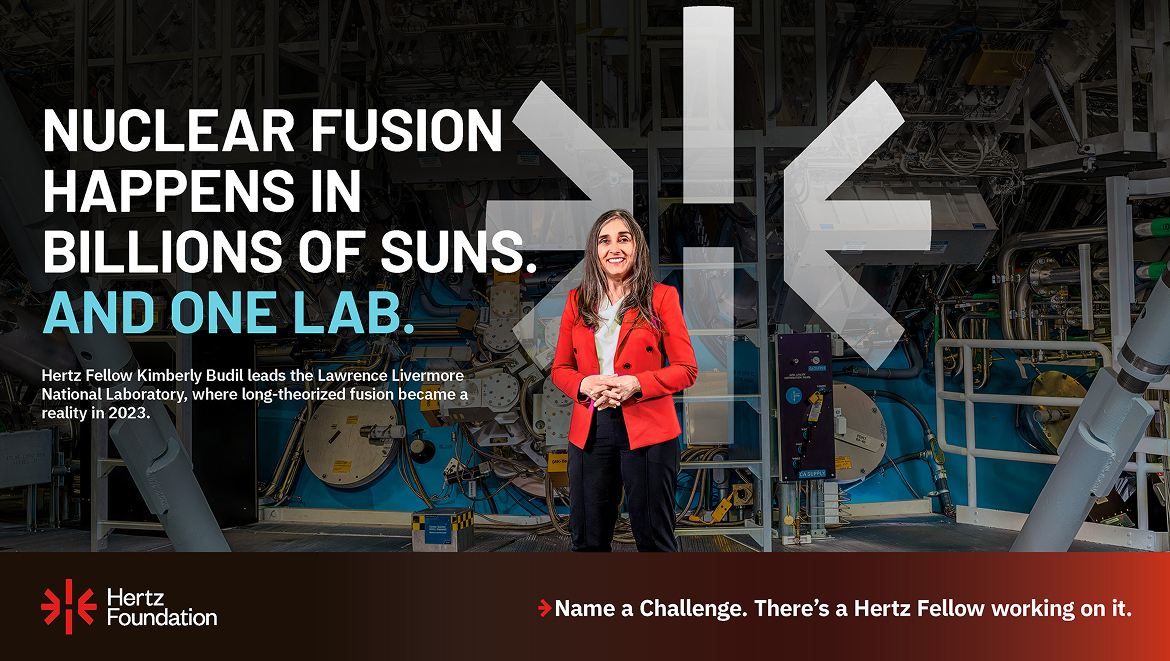 Hertz Fellow Kimberly Budli