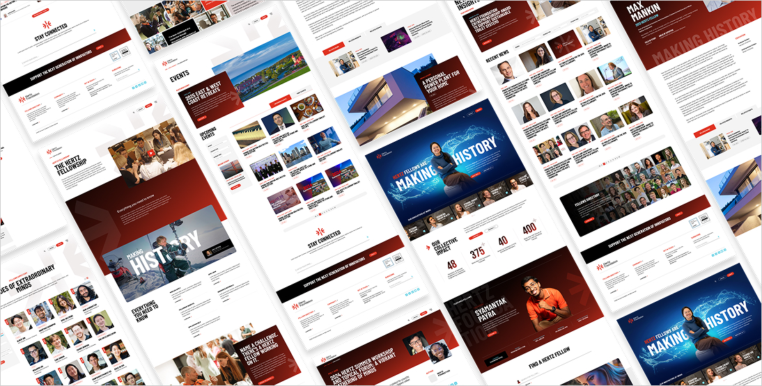 Hertz Foundation Layout Designs