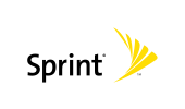 Sprint Logo, an American telecommunications company that provides wireless services and is an internet service provider