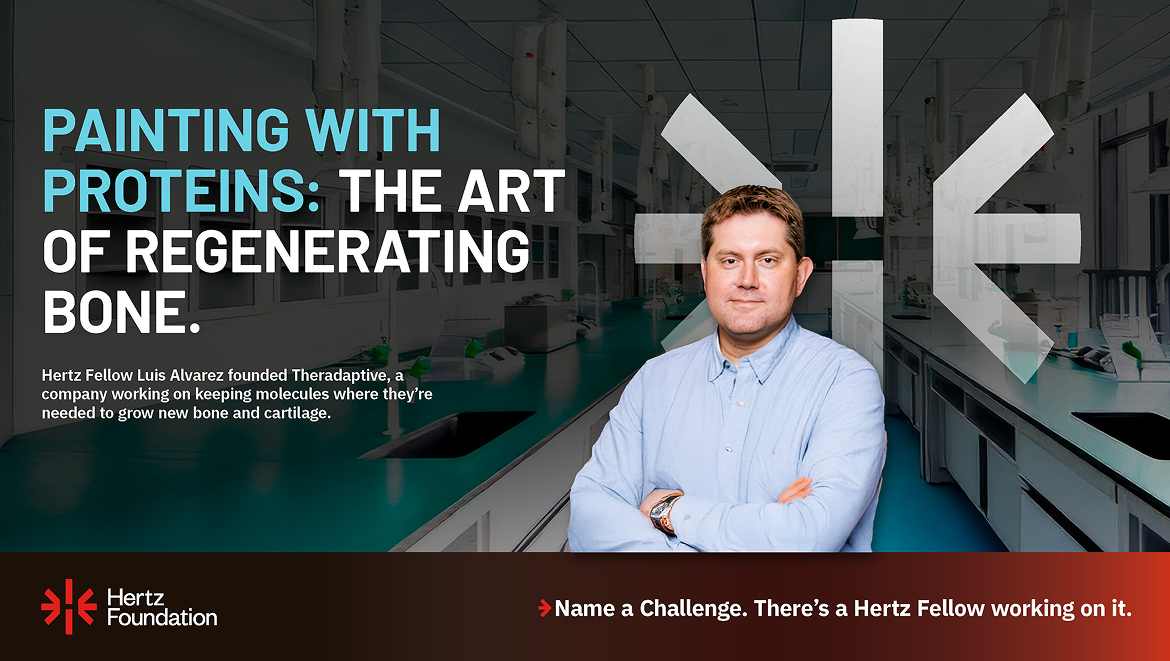 Hertz Fellow Luis Alvarez