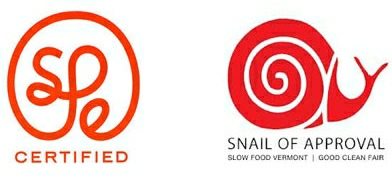 Logos SPE Certification and Vermont's Snail of Approval