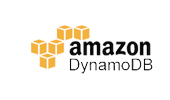 Logo for Amazon DynamoDB, a key-value and document database that delivers single-digit millisecond performance at any scale.